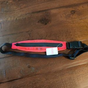 Pink Victoria's Secret Phone Fitness Running Belt Pink Mesh Black